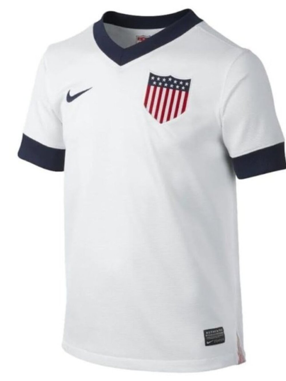 RARE & ICONIC - USA Men’s White World Cup Soccer Centennial 2013 Home Jersey